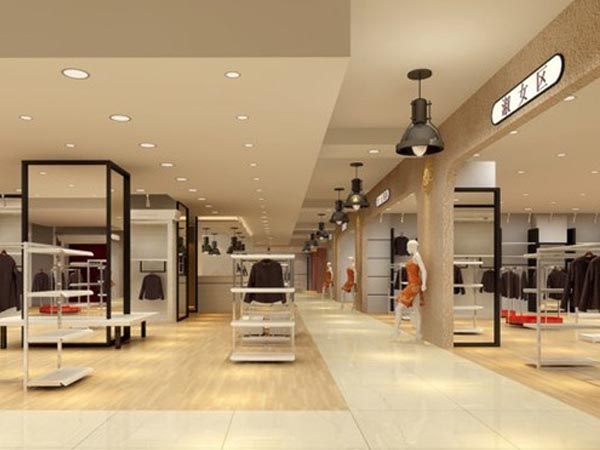 濟南店面裝修好，視覺效果很重要。