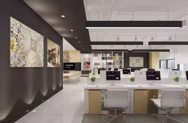 300㎡辦公室裝修效果圖賞析，讓您的辦公室獨(dú)領(lǐng)風(fēng)騷!!!